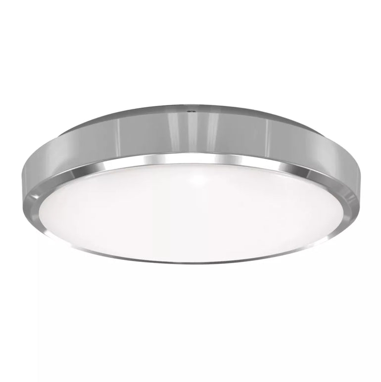 4LITE LED WALL/CEILING LIGHT CHROME 18W 1847LM