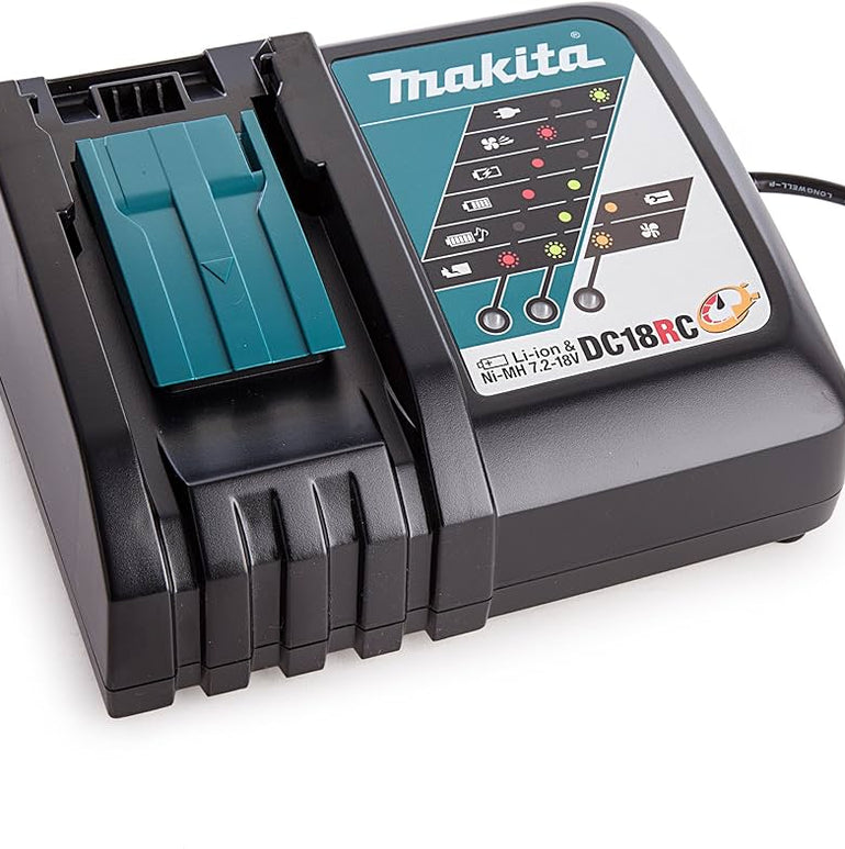 Makita DC18RC/1 14.4 - 18V Li-ion Fast Battery Charger Black 110V
