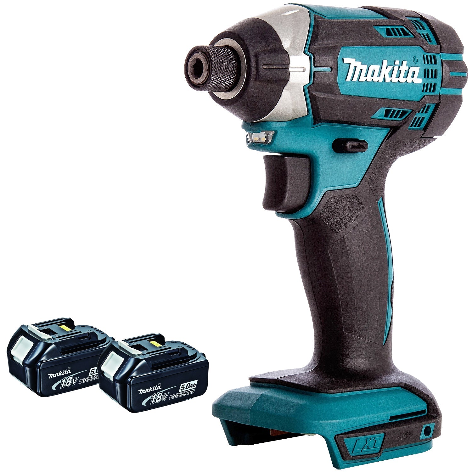 Makita DTD152Z 18V Li-ion Cordless Impact Driver with 2 x 5.0Ah Batteries MTKIT-126