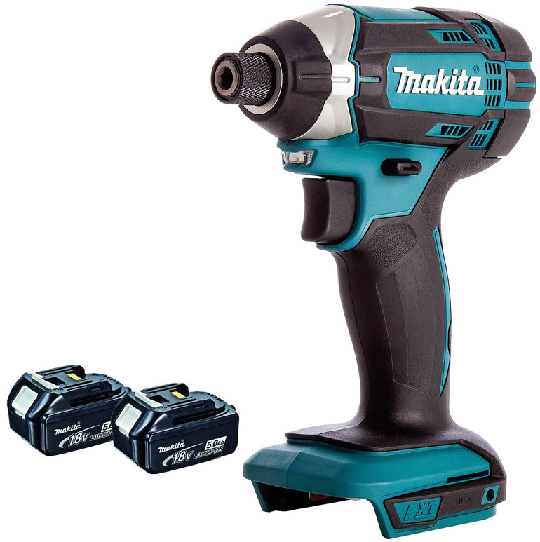 Makita DTD152Z 18V Li-ion Cordless Impact Driver with 2 x 5.0Ah Batteries MTKIT-126