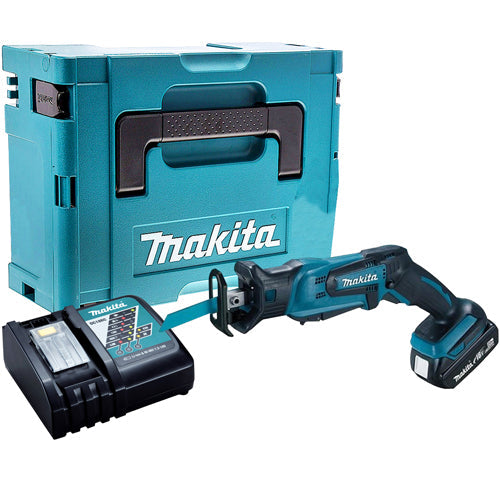 Makita DJR185Z 18V Reciprocating Saw With 1 x 5.0Ah Battery & Charger In Case