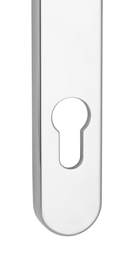 MILA PROLINEA LEVER DOOR HANDLES TYPE B PAIR POLISHED CHROME