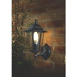 COACH OUTDOOR LANTERN WALL LIGHT BLACK