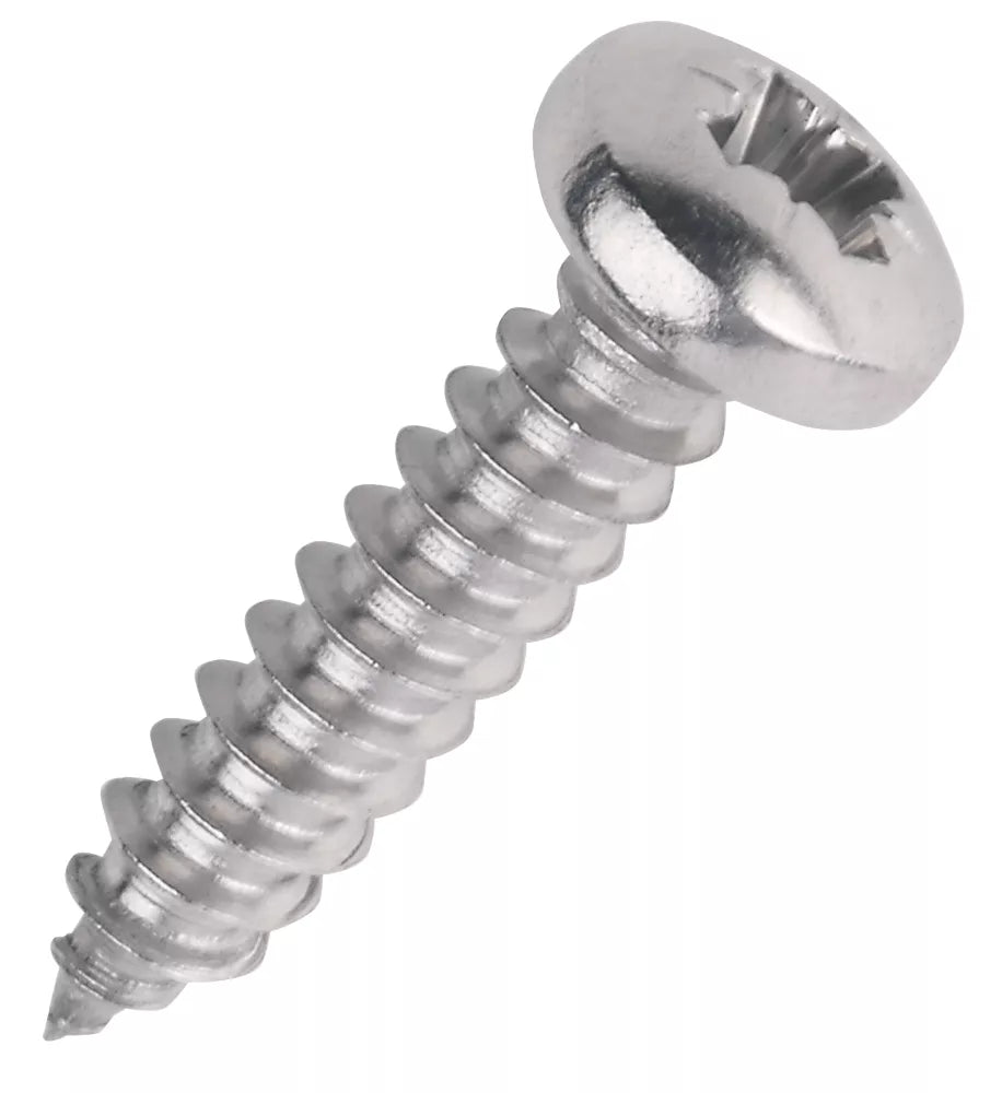 EASYDRIVE PZ PAN SELF-TAPPING SCREWS 6GA X 1/2" 100 PACK