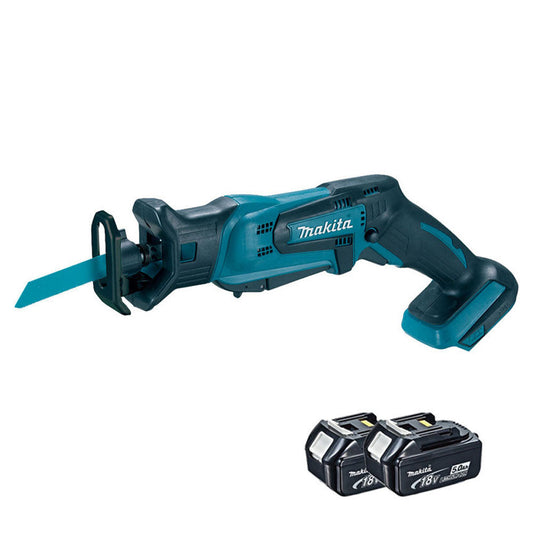 Makita DJR183Z 18V Cordless Reciprocating Saw Body with 2 x 5.0Ah Battery