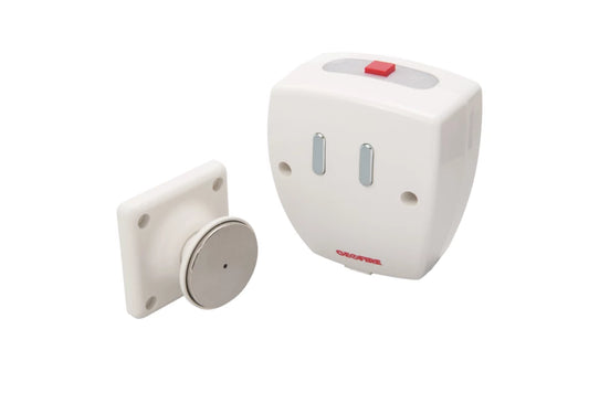 AGRIPPA WIRELESS SOUND-ACTIVATED FIRE DOOR HOLDER WHITE