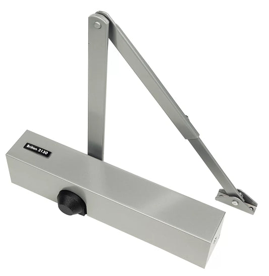 BRITON 2130B OVERHEAD DOOR CLOSER SILVER