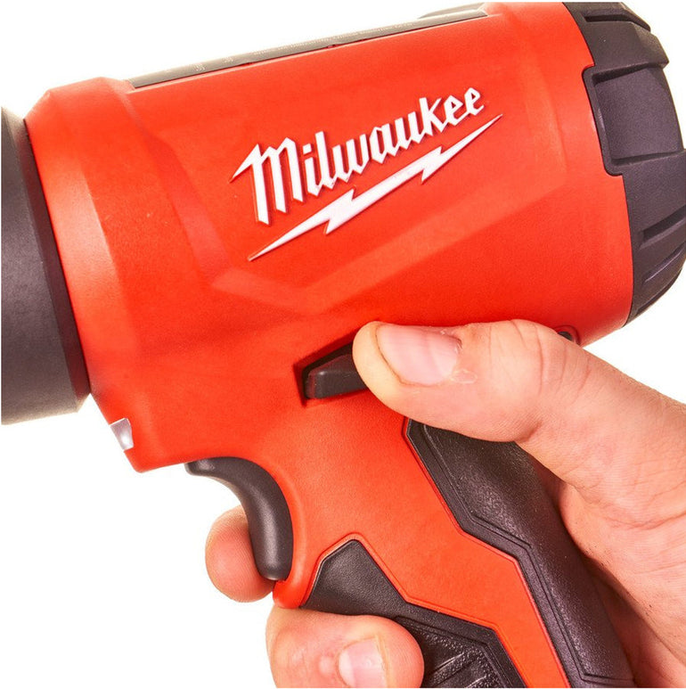 Milwaukee M18BHG-0 18V Cordless Compact Heat Gun with 1 x 5.0Ah Battery & Fast Charger