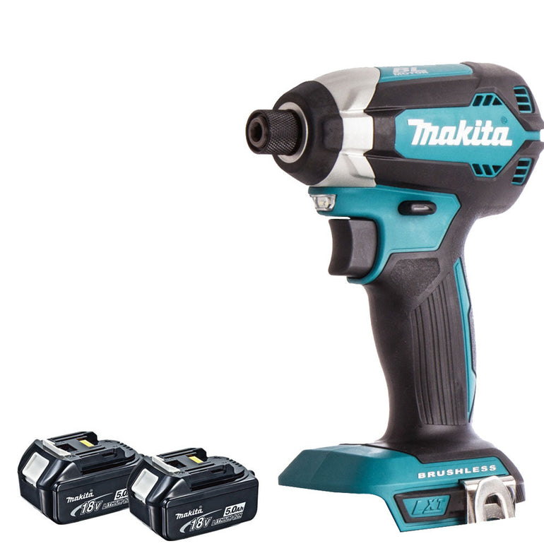 Makita DTD153Z 18V Brushless Impact Driver With 2 x 5.0Ah Batteries