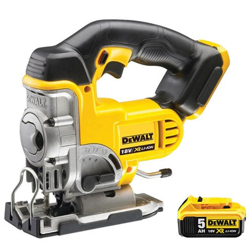 Dewalt DCS331N 18V Li-ion Cordless Jigsaw Body With 1 x 5.0Ah Battery