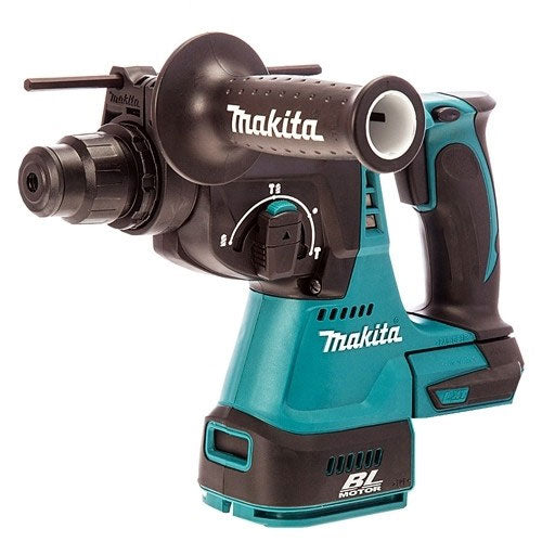 Makita DHR242Z 18V SDS+ Brushless Hammer Drill with 2 x 5.0Ah Batteries & Charger in Case