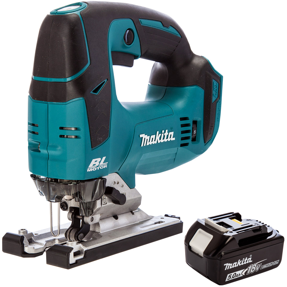 Makita DJV182Z 18v LXT Brushless Jigsaw With 1 x 5.0Ah Battery