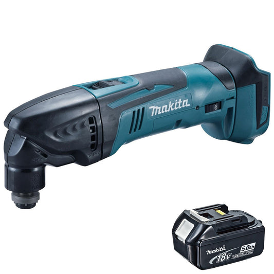 Makita DTM50Z 18V Oscillating Multitool Cutter With 1 x 5.0Ah Battery