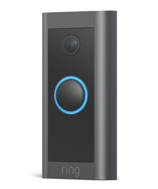 RING HARD-WIRED SMART DOORBELL BLACK / GREY