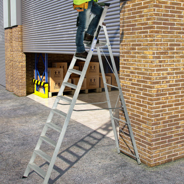 Alloy Platform Steps 10 Tread Hire