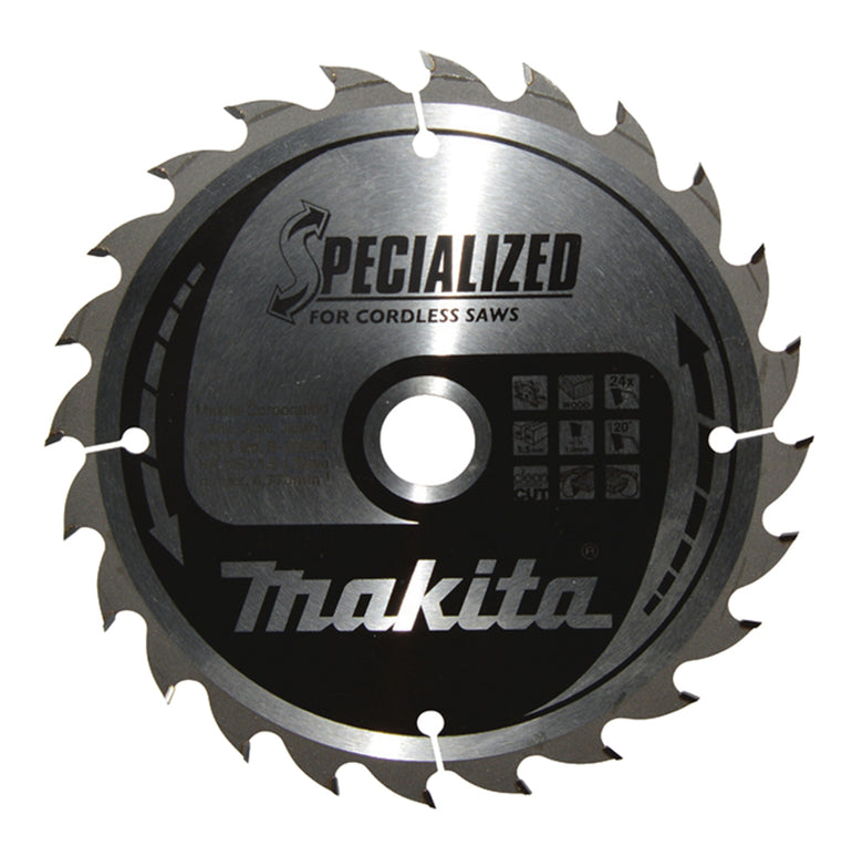Makita 165mm 24T Wood Specialized Circular Saw Blade B-32904