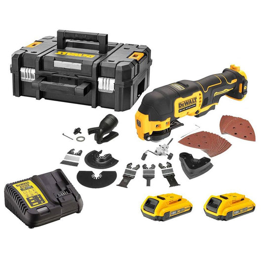 Dewalt DCS353D2 12V Brushless Oscillating Multi-Tool with 2 x 2.0Ah Battery & 35 Accessories Set