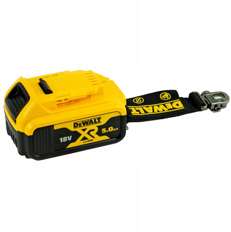 DEWALT DCB184LR-XJ LANYARD READY 18V 5AH LI-ION XR SLIDE BATTERY