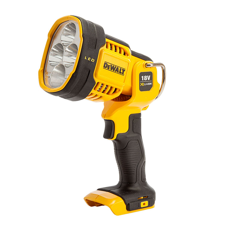 DEWALT DCL043 18V XR CORDLESS LED SPOTLIGHT TORCH BODY ONLY