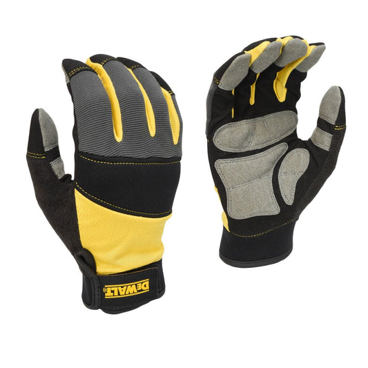 DEWALT DPG215L EU SECUREFIT PERFORMANCE WORK GLOVES - BLACK/GREY LARGE