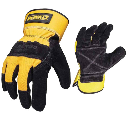 DEWALT DPG41L EU PREMIUM RIGGER GLOVES - BLACK/YELLOW LARGE