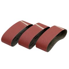 DEWALT DT3377-QZ SANDING BELTS 75MM X 533MM 80 GRIT X3 PCS FOR DCW220