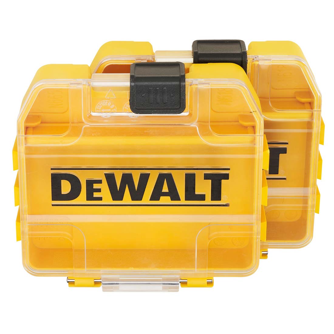 DEWALT DT70800-QZ SMALL BULK TOUGHCASE STORAGE CASE (EMPTY) X2 PCS