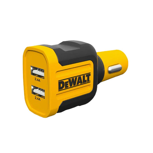 DEWALT PA-141-9008-DW2 2-PORT 4.8 AMP CAR CHARGER