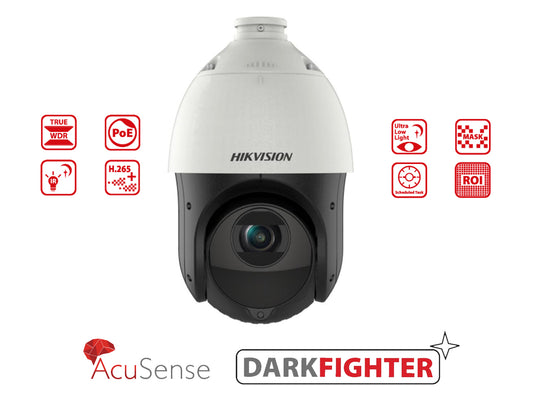 HIKVISION DS-2DE4215IW-DE(T5) - Hikvision 2 MP 15X Powered by DarkFighter IR Network Speed Dome