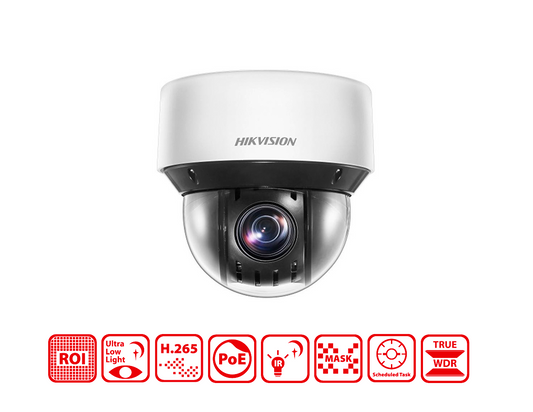 HIKVISION DS-2DE4A425IWG-E - Hikvision 4-inch 4 MP 25X Powered by DarkFighter IR Network Speed Dome