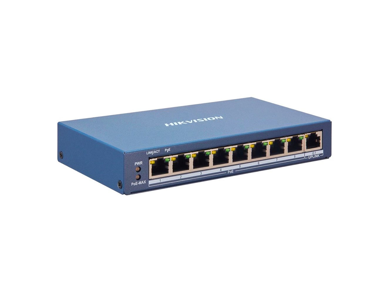 HIKVISION DS-3E1309P-EI - Hikvision 8 Port Fast Ethernet Smart POE Switch