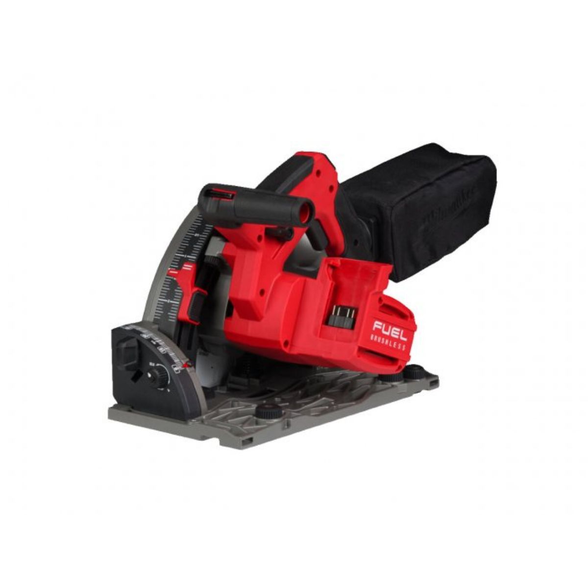 Milwaukee M18FPS55-0P 18V 165mm Fuel Brushless Plunge Saw with 2 x 5.0Ah Battery & Guide Rail Kit