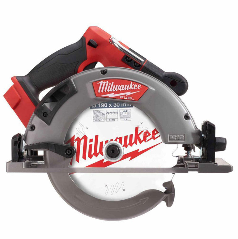 Milwaukee M18FCSG66-0 18V Fuel Brushless 190mm Circular Saw with 1 x 5.0Ah Battery Charger & Bag