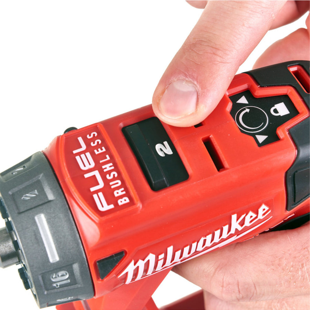 Milwaukee M12FDDXKIT-202X 12V 4-in-1 FUEL Drill Driver Kit with Interchangeable Heads 4933464980