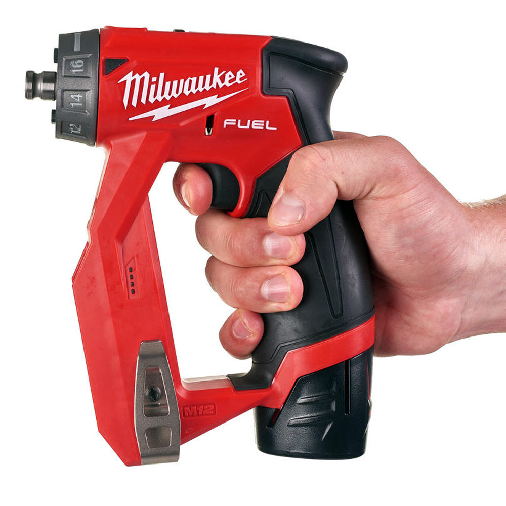 Milwaukee M12FDDXKIT-202X 12V 4-in-1 FUEL Drill Driver Kit with Interchangeable Heads 4933464980