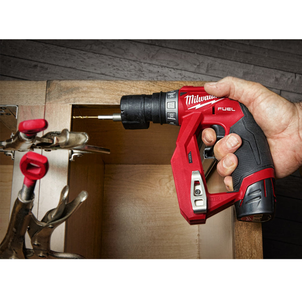 Milwaukee M12FDDXKIT-202X 12V 4-in-1 FUEL Drill Driver Kit with Interchangeable Heads 4933464980