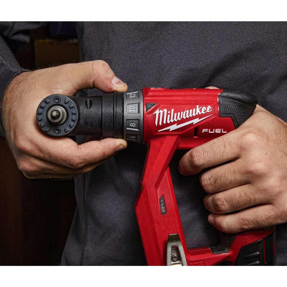 Milwaukee M12FDDXKIT-202X 12V 4-in-1 FUEL Drill Driver Kit with Interchangeable Heads 4933464980