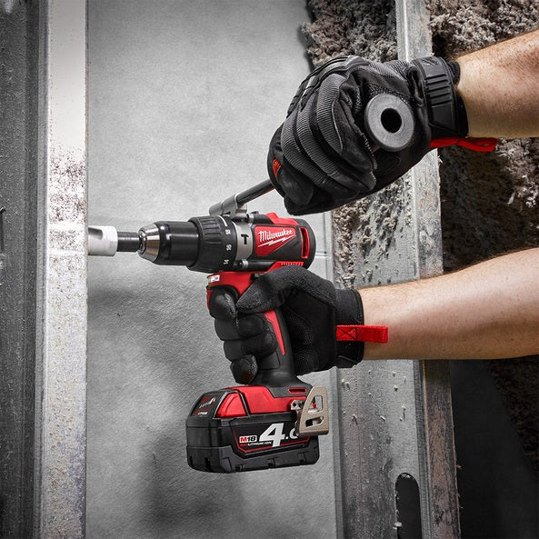 Milwaukee M18BLPP2A3-502X 18V Brushless Combi Drill & Impact Driver with 2 x 5.0Ah Batteries, Charger & Case 4933492845