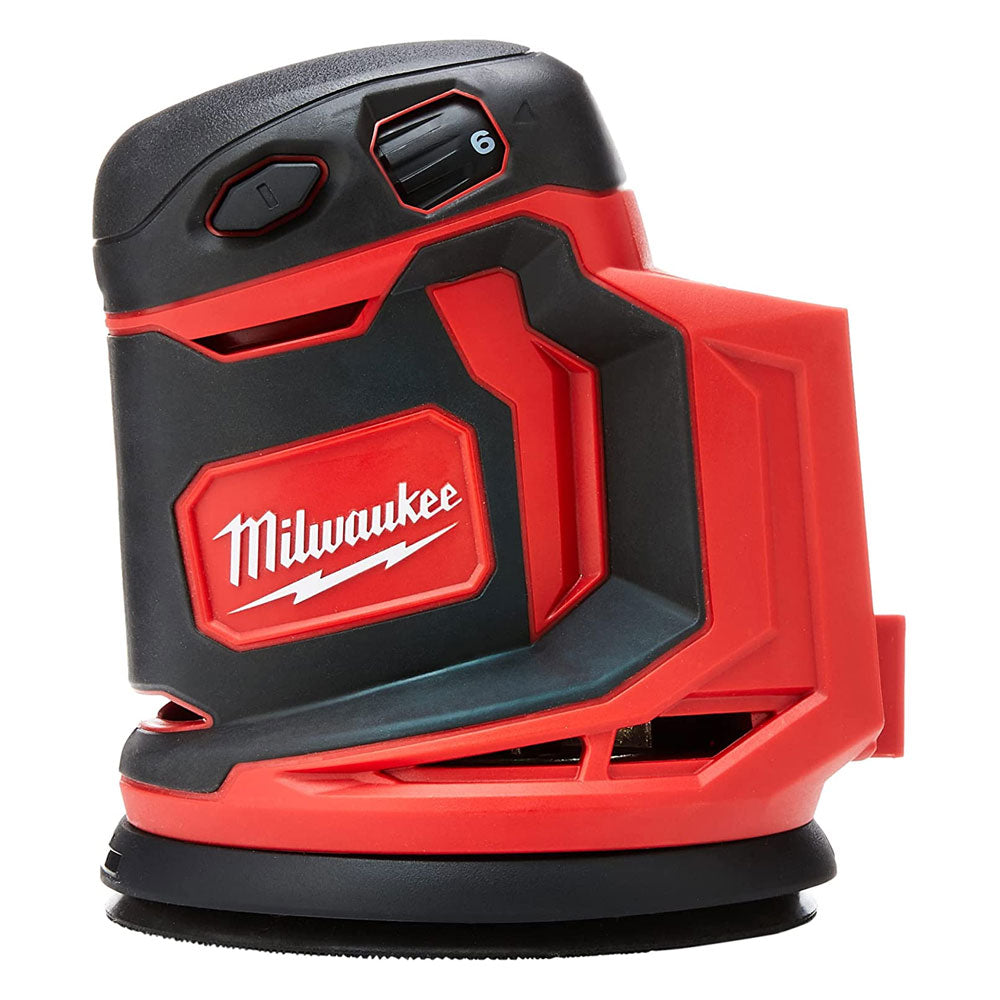 Milwaukee M18BOS125-0 18V 125mm Random Orbital Sander with 1 x 5.5Ah Battery & Charger