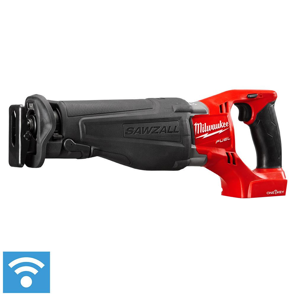 Milwaukee M18ONEFSZ-0X 18V Fuel Brushless One-Key Sawzall Reciprocating Saw with 1 x 5.0Ah Battery & Charger