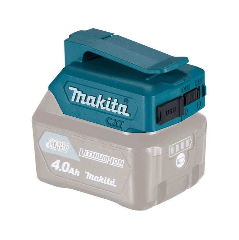 MAKITA DEAADP08 USB CHARGING 10.8V / 12V MAX CXT LITHIUM-ION BATTERY ADAPTER