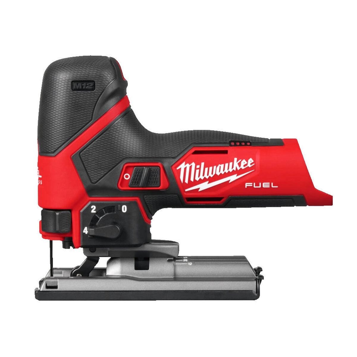 Milwaukee M12FJS-0 12V Fuel Brushless Bodygrip Jigsaw with 1 x 2.0Ah Battery & Charger