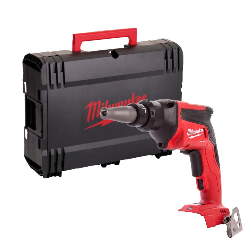 Milwaukee M18FSG-0X 18V FUEL Brushless Drywall Screwgun Body with Case