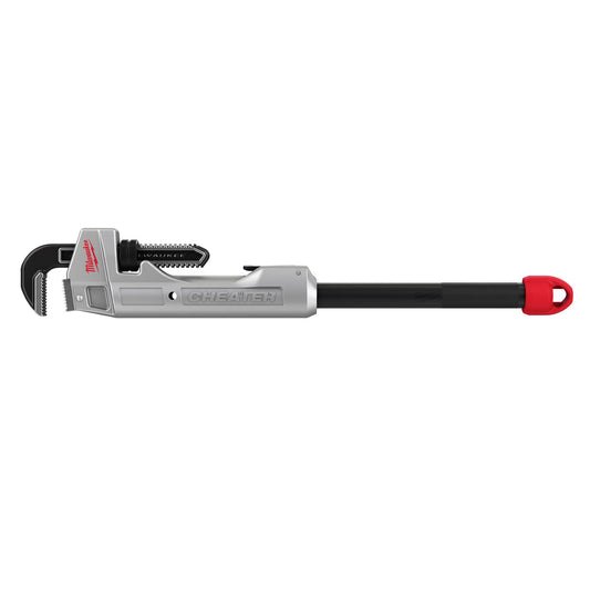 MILWAUKEE CHEATER ALUMINIUM ADJUSTABLE PIPE WRENCH - 4932478672