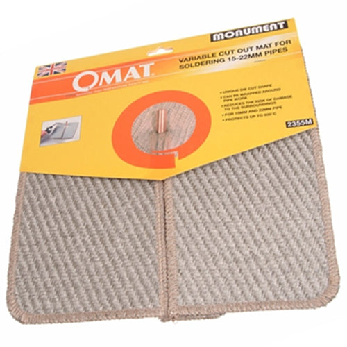 Monument MON2355 305 x 305mm OMAT Soldering Mat 15-22mm 12x12" 2355M