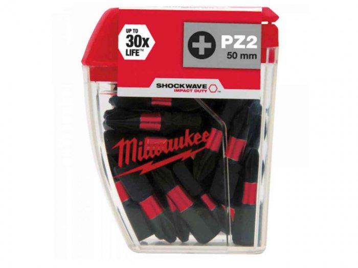 Milwaukee 4932430877 10 x 50mm Shockwave Screwdriver TX20 Bits