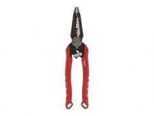 Milwaukee Pliers VDE Long 45 Deg Round Nose 205mm Insulated Electrical 10,000V