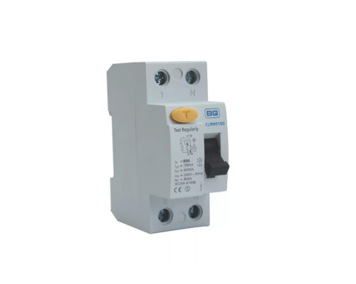 BRITISH GENERAL FORTRESS 80A 100MA DP TYPE AC RCD