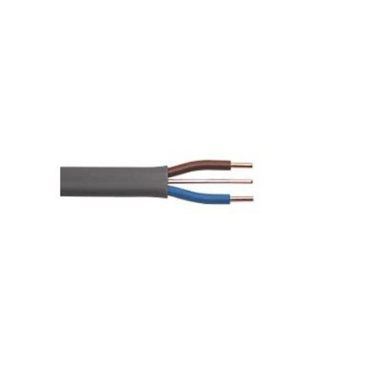 PRYSMIAN 6242Y GREY 2.5MM² TWIN & EARTH CABLE 50M DRUM