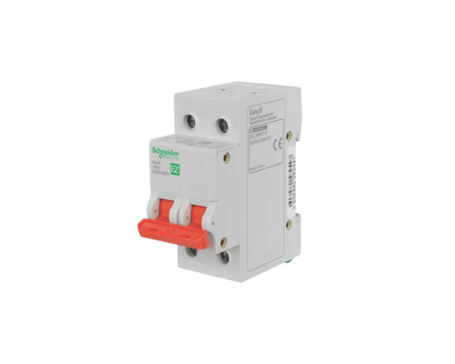 SCHNEIDER ELECTRIC EASY9 100A DP SWITCH DISCONNECTOR